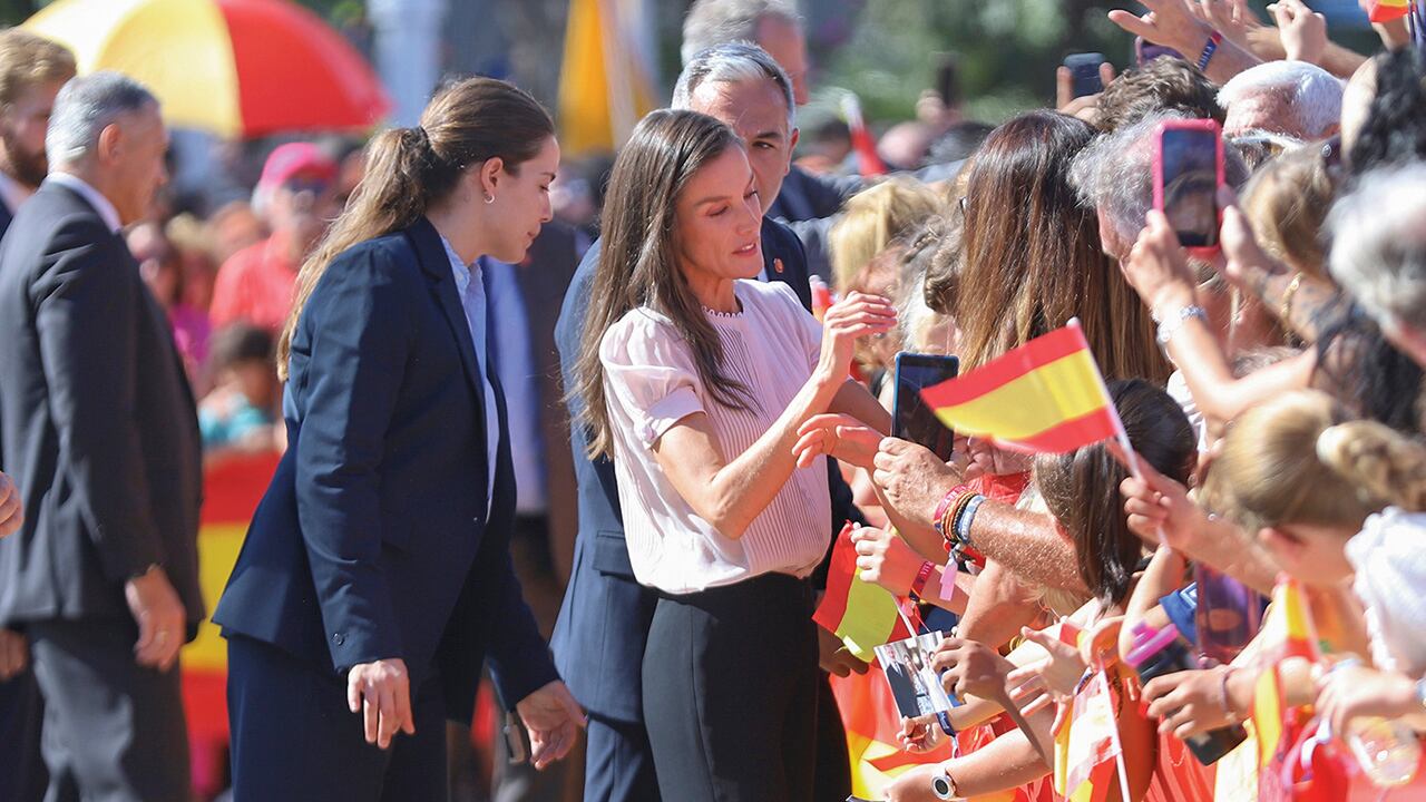 Los Reyes visitan la Ciudad Autónoma de Melilla.