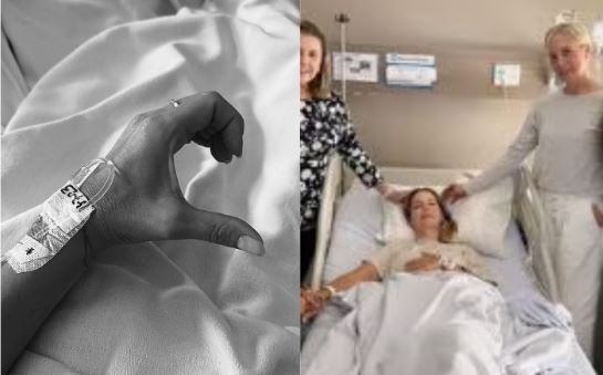 Claudia Bahamón sigue hospitalizada por complicación médica en su pulmón