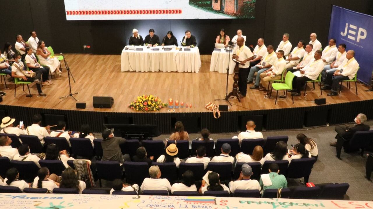 Audiencia de falsos positivos en la JEP