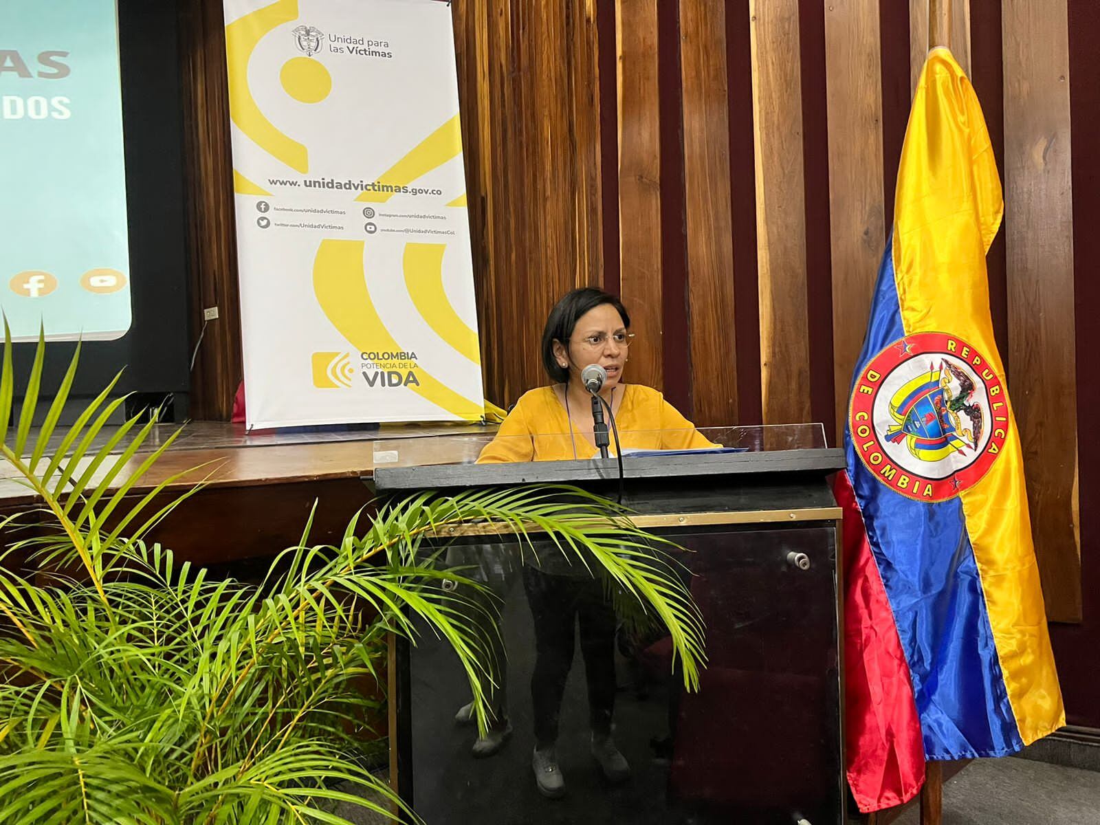 Este encuentro contará con la participación de la directora de la Unidad para las Víctimas, Patricia Tobón Yagarí.