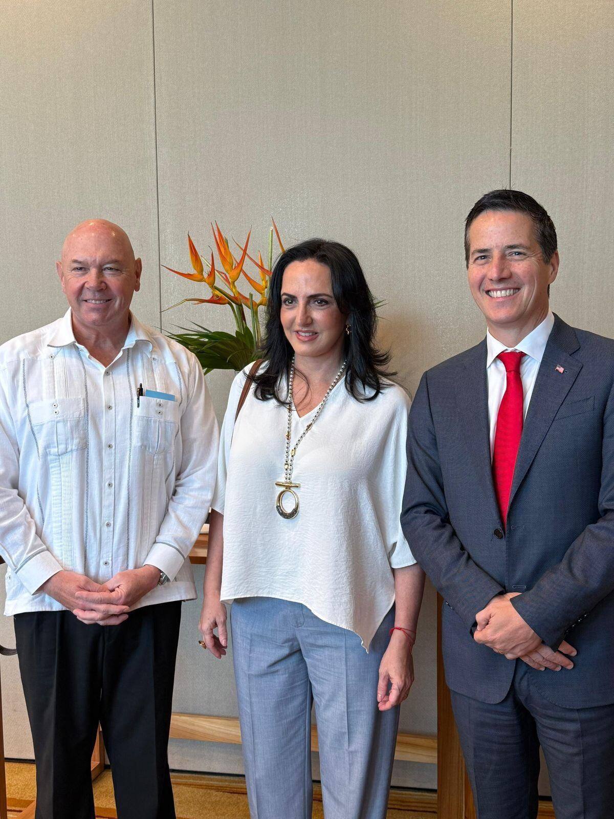 María Fernanda Cabal se reunió con líderes de EE. UU.