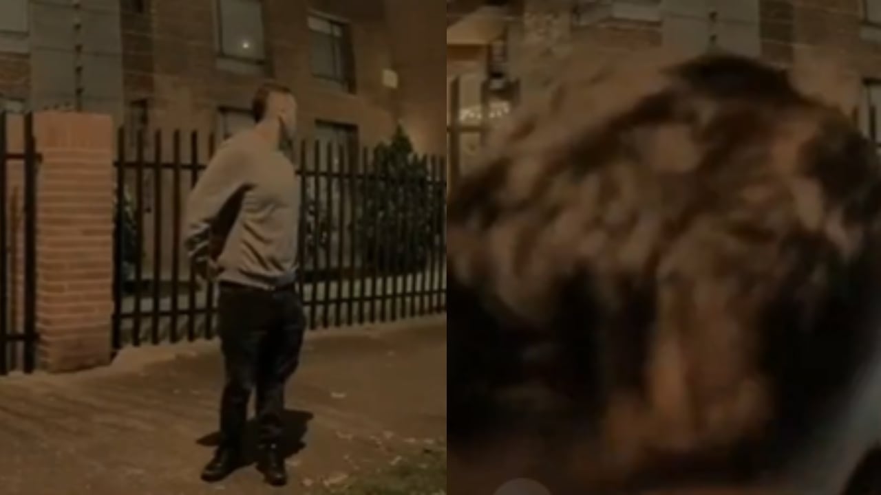 El video fue divulgado en redes sociales.