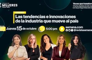 Las mujeres marcan la pauta en el sector logístico. De izquierda a derecha: Luz Elena Kassab, Diana Fonseca, Katherine Lozano, Magda Orozco y Tatiana Salazar. Foto: Círculo de Mujeres Semana Dinero. A.P.I