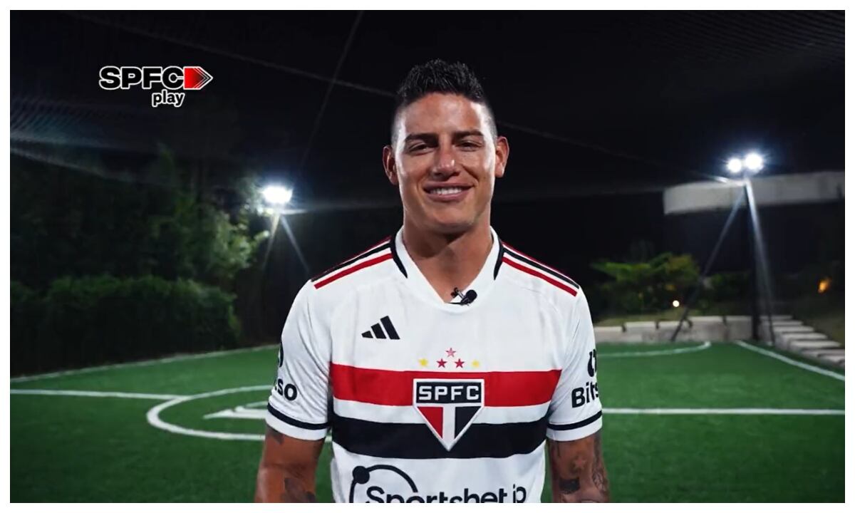 James Rodríguez es nuevo jugador de Sao Paulo