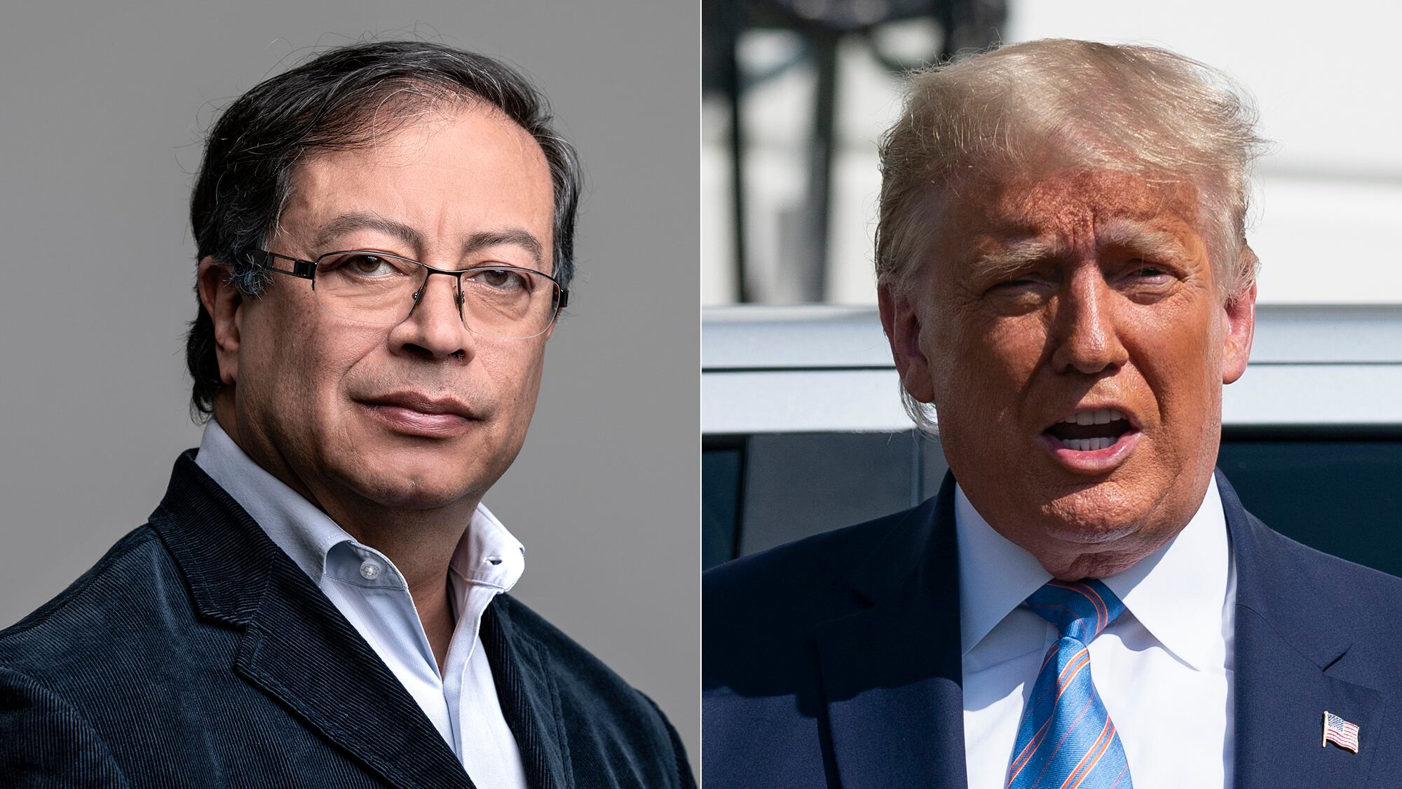 Donald Trump Gustavo Petro