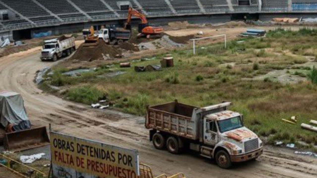 Estadio en posible abandono