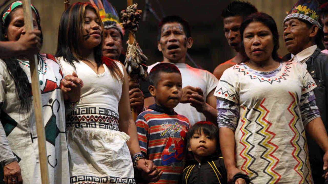 Acordes por la paz concierto por el acuerdo, una afirma por la vida en Bogotá. Cantadoras del Pacífico.
