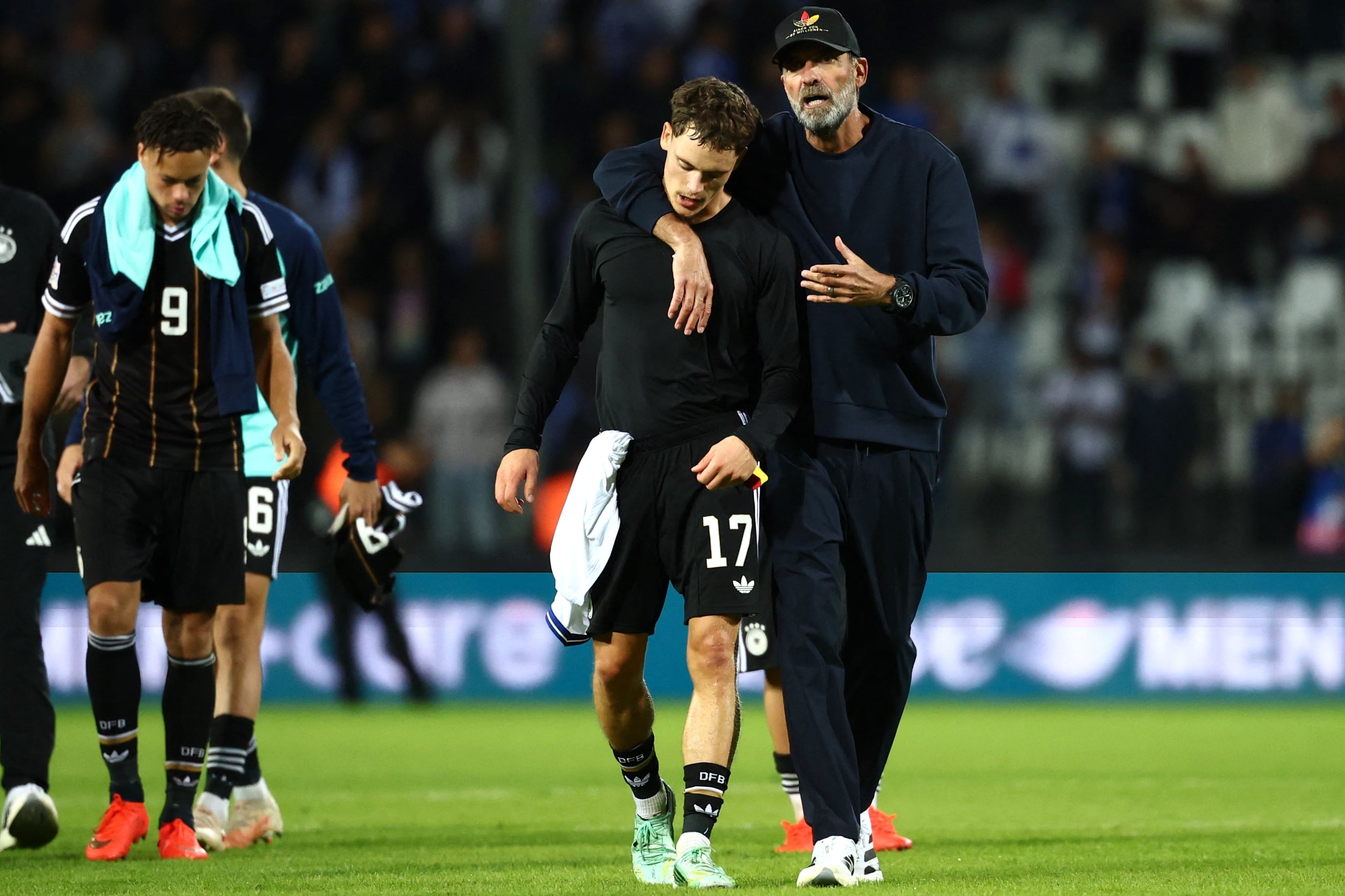 Jürgen Klopp con Florian Wirtz
