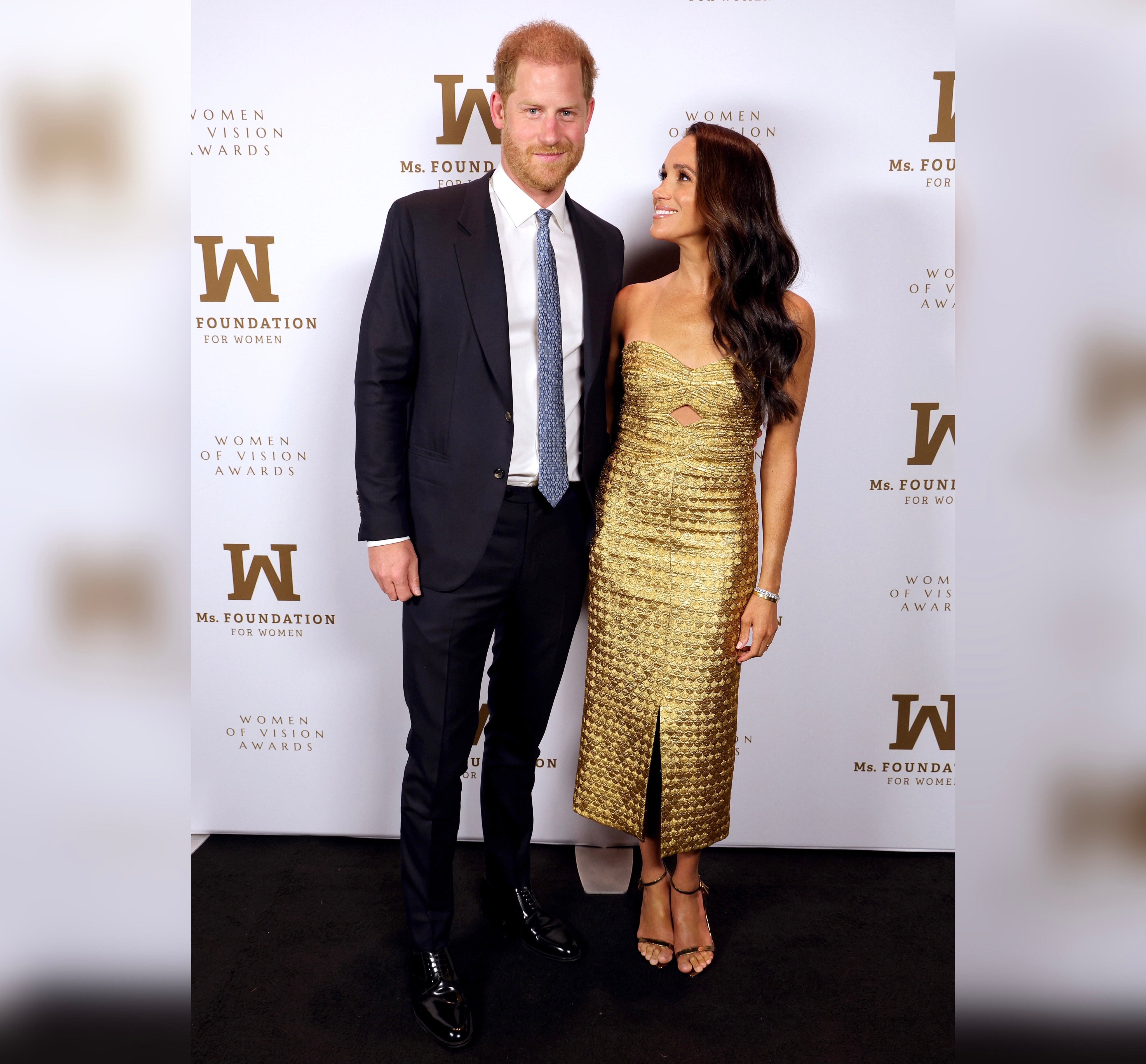 Harry y Meghan de gala en Nueva York, 16 de mayo 2023.
