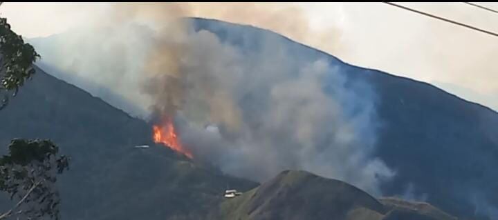La emergencia se registró entre la tarde de este jueves y este viernes 20 de septiembre, cuando las llamas destruyeron cerca de 150 hectáreas, informaron campesinos del municipio de La Vega, Cauca.