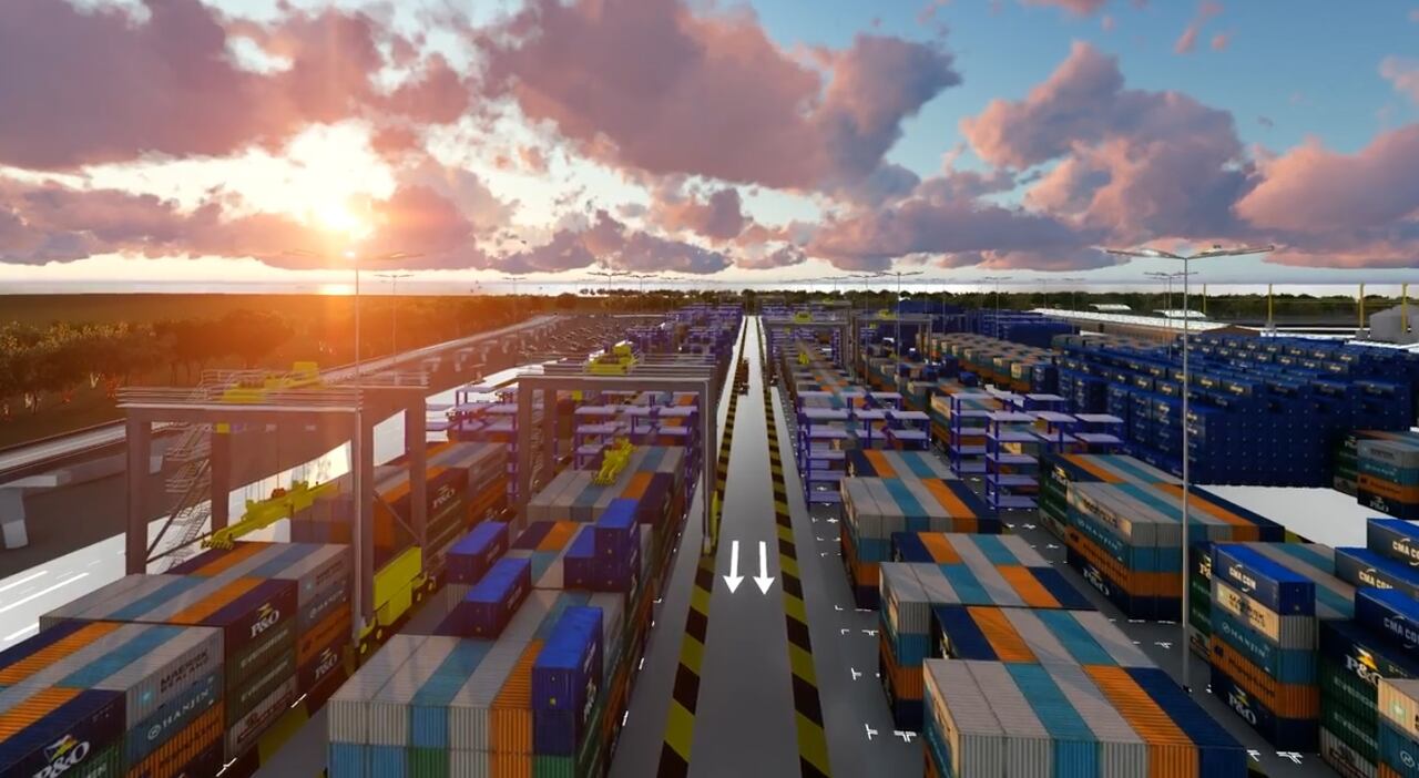 Puerto Antioquia tendrá una capacidad de 7 millones de toneladas al año.