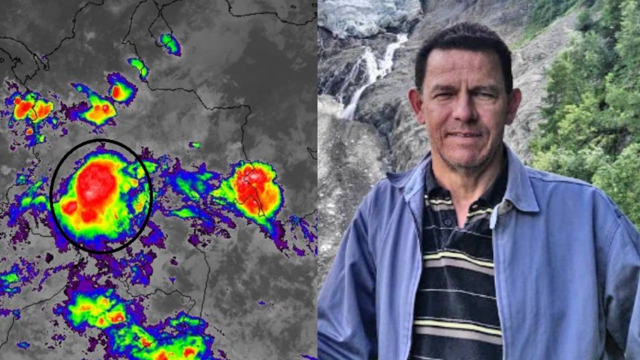 El meteorólogo se pronunció en X sobre las lluvias en diferentes zonas del país.