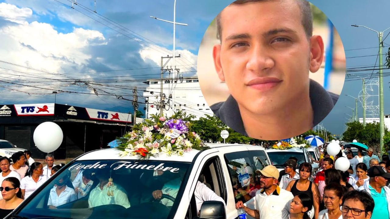 Sepelio de los pastores Lora Rincón y su hija Natalia. Santiago Lora será sepultado este viernes.