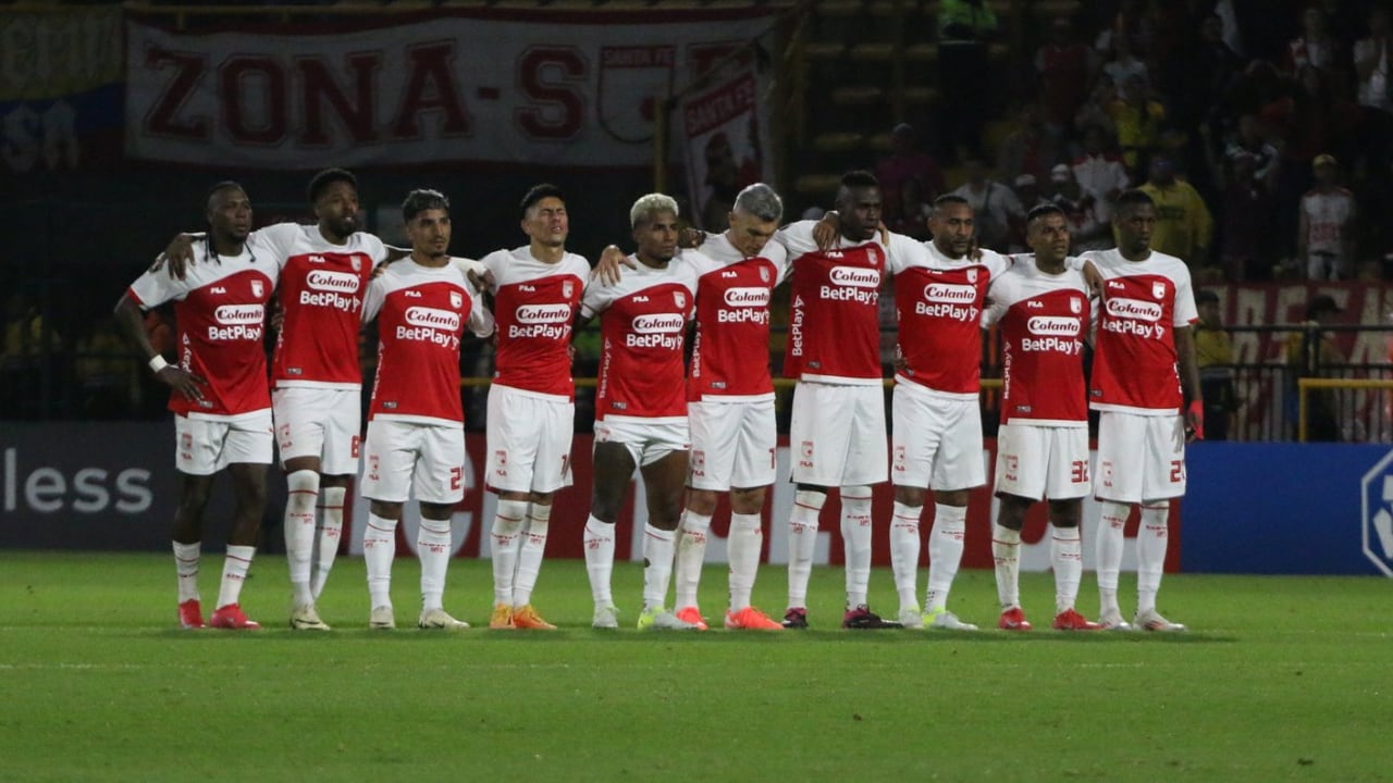 Independiente Santa Fe al cierre de su participación en Libertadores 2025