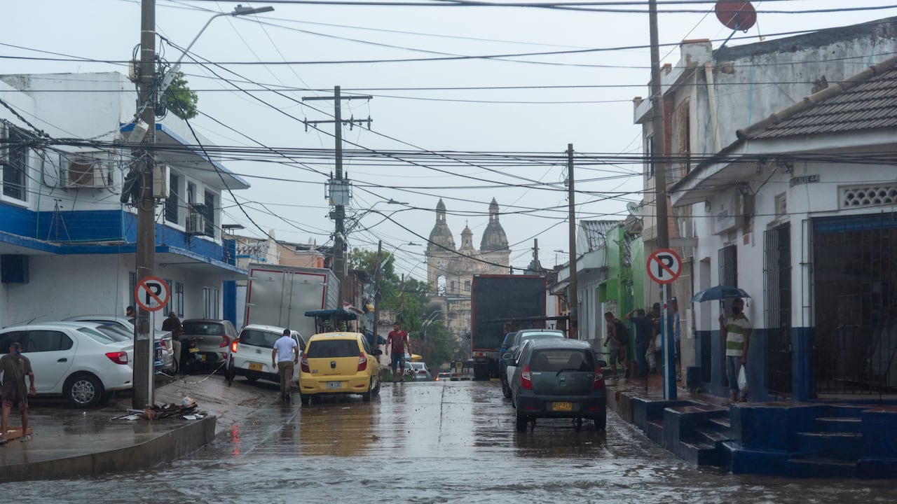 Lluvias en Barranquilla.