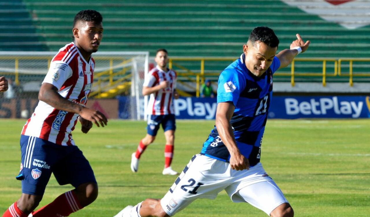 Junior cedió tres puntos vitales en su visita a Chicó