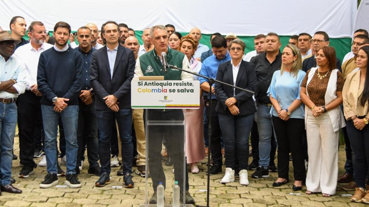 Reunión de alcaldes en Antioquia.
