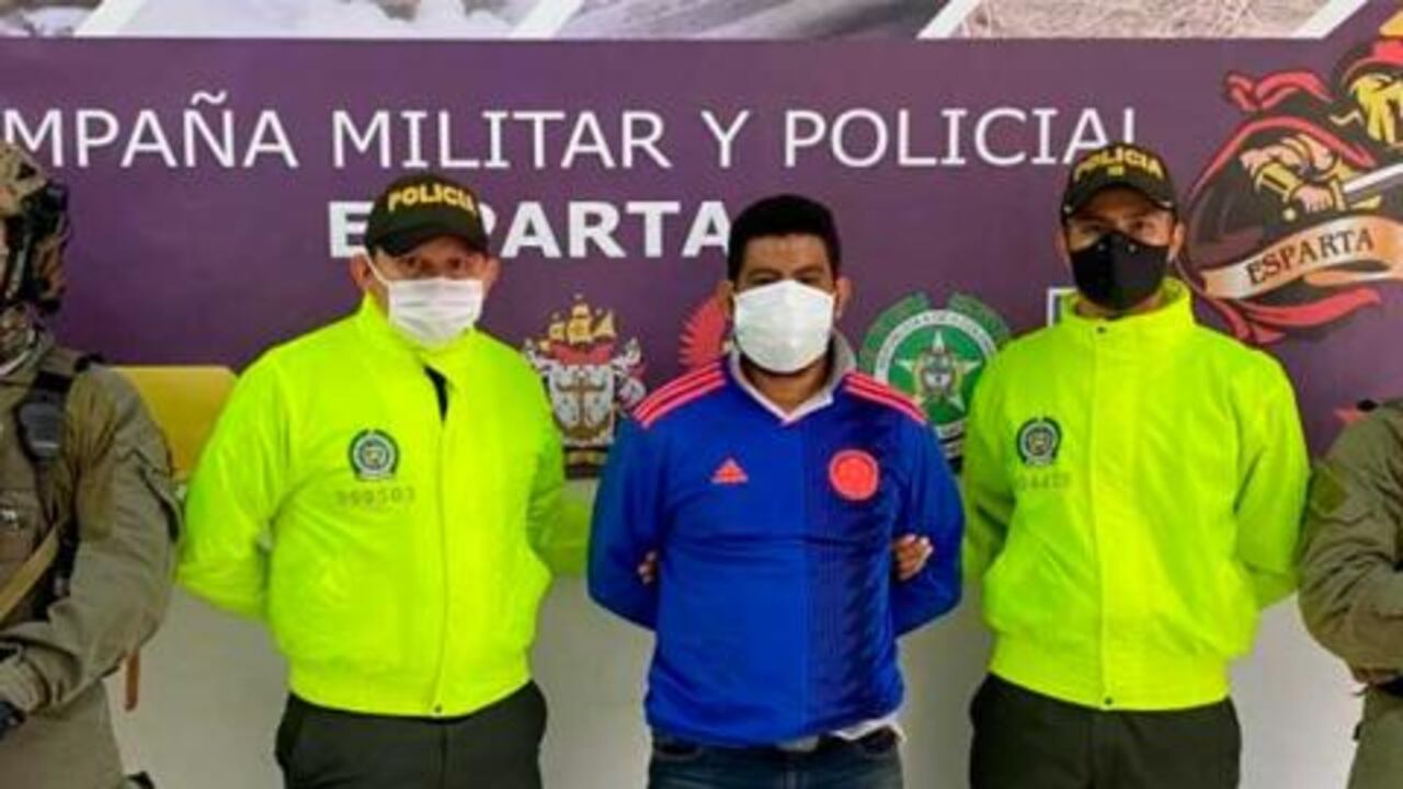 Alias Cóndor, presunto máximo cabecilla de Los Pelusos, fue capturado en Norte de Santander.