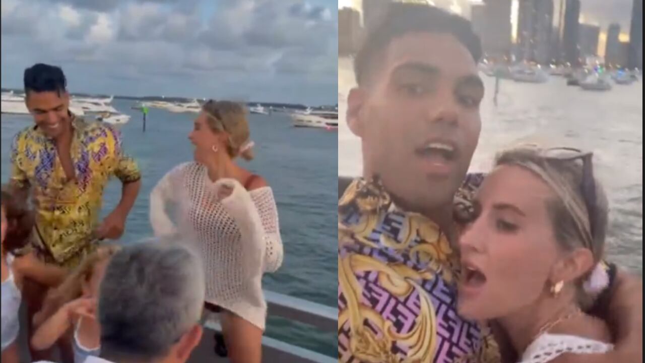 Falcao disfruta de sus últimos días de vacaciones en Estados Unidos