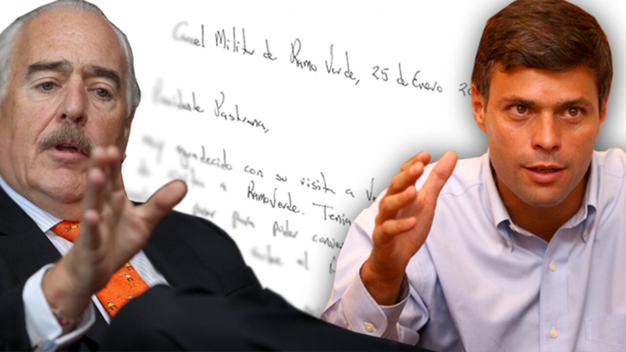 Leopoldo López y Andrés Pastrana