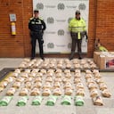 Incautados 30 kilogramos de marihuana camuflados en fruta deshidratada.