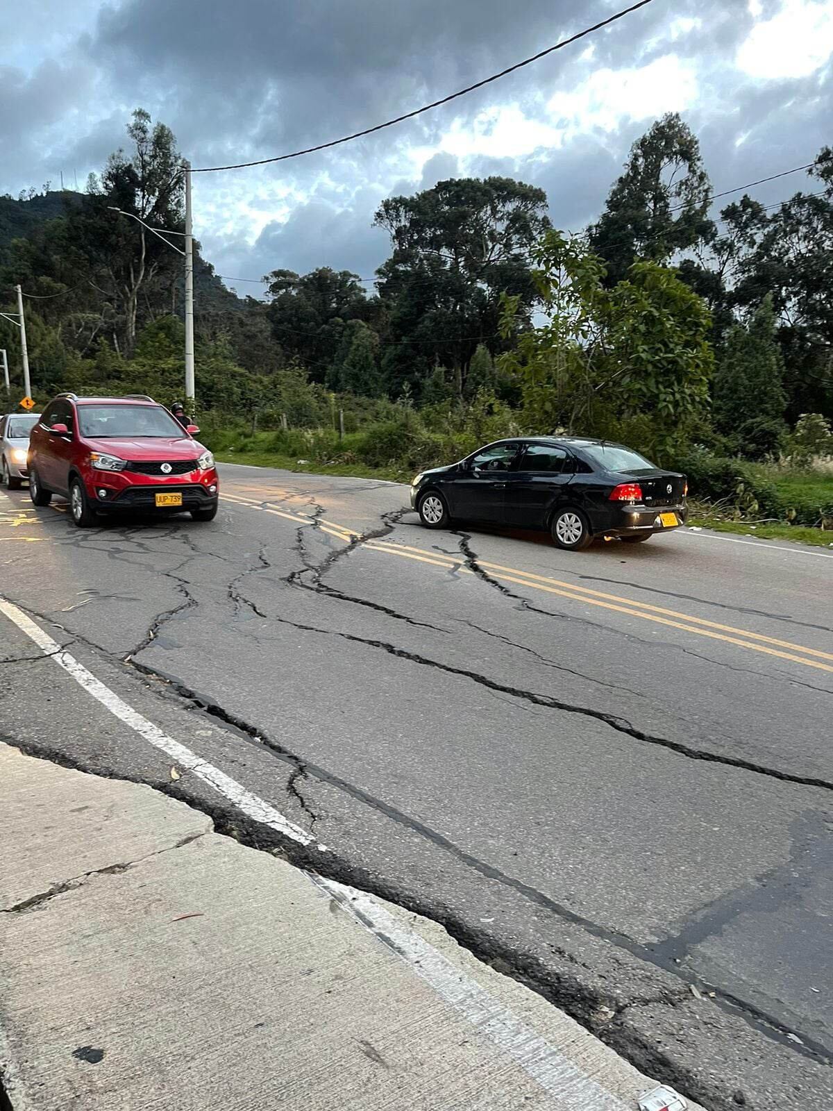 Continúan las fallas geológicas en la Avenida Circunvalar