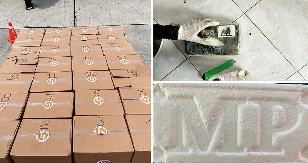 Esta es la tripulación que fue sorprendida llevando cerca de media tonelada de cocaína al aeropuerto El Embrujo de Providencia y que estaba camuflada en falsas ayudas humanitarias. Se trata de Harold Darío Rivera y Juan Camilo Cadena Botero.