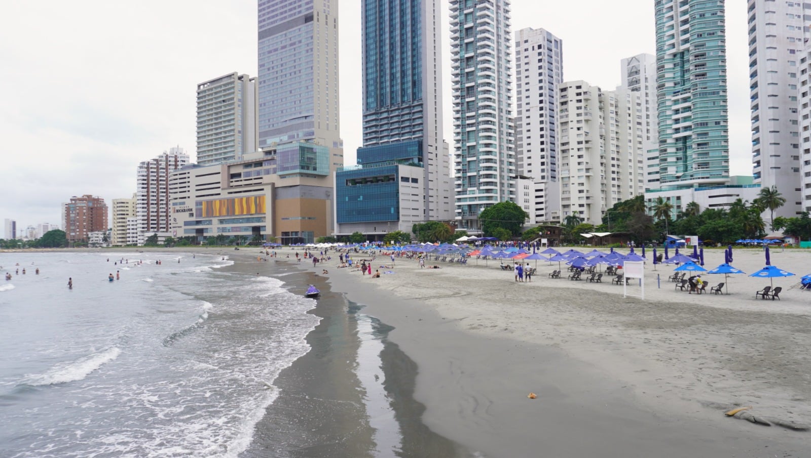 Playa 5 está ubicada en el sector de Bocagrande