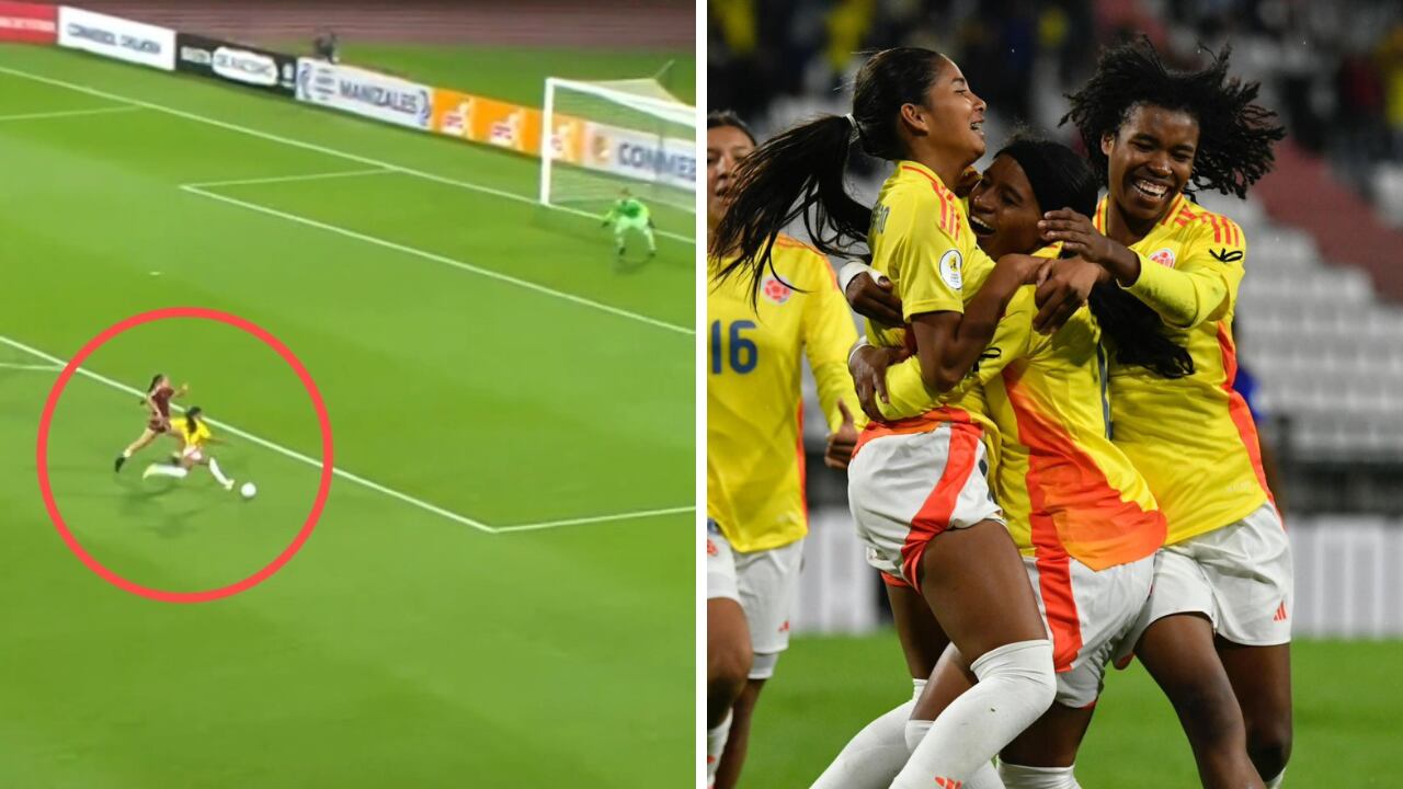 Colombia celebra con golazos, sobre Venezuela, en el Sudamericano Femenino Sub-17.