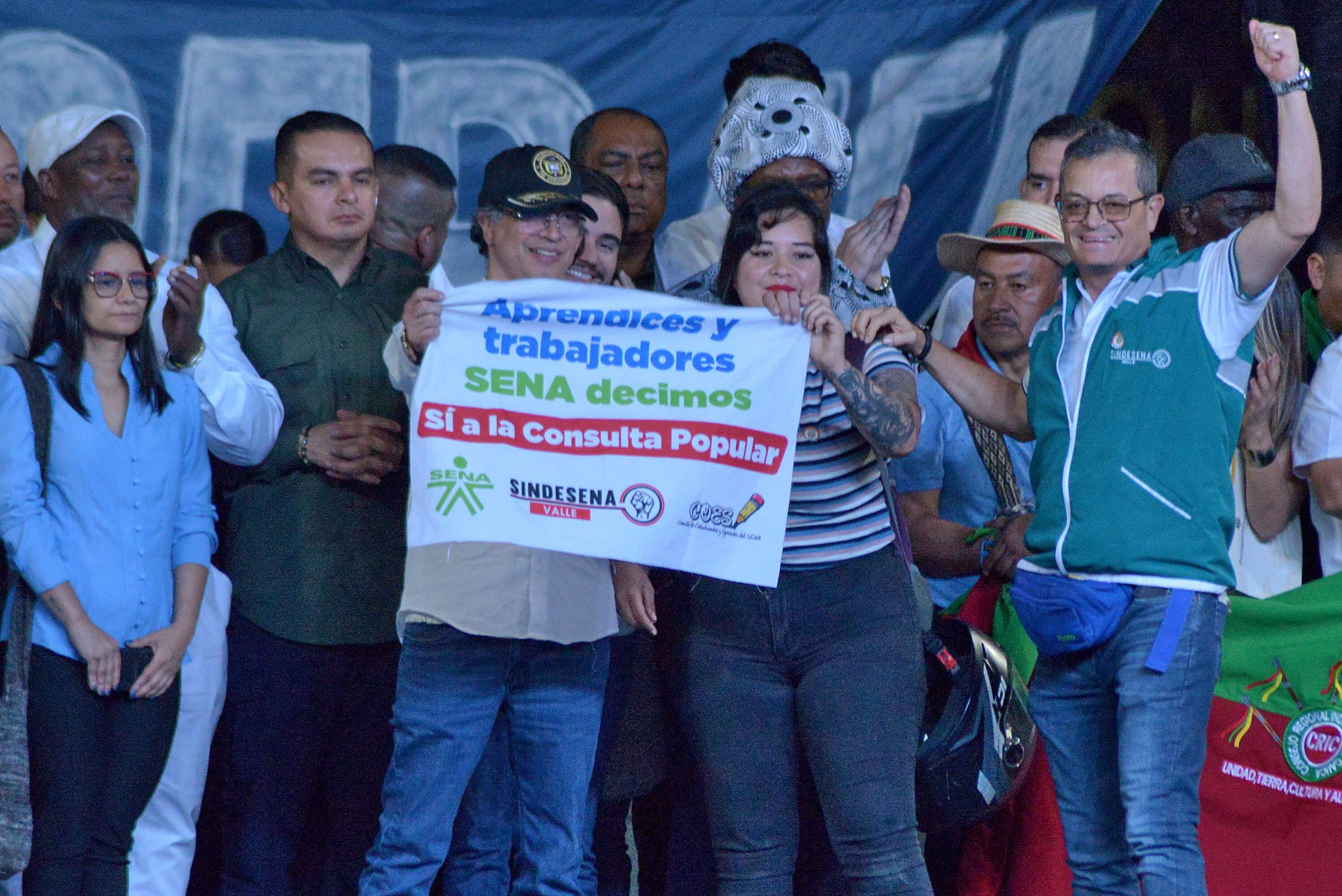 Visita presidente Gustavo Petro a Cali