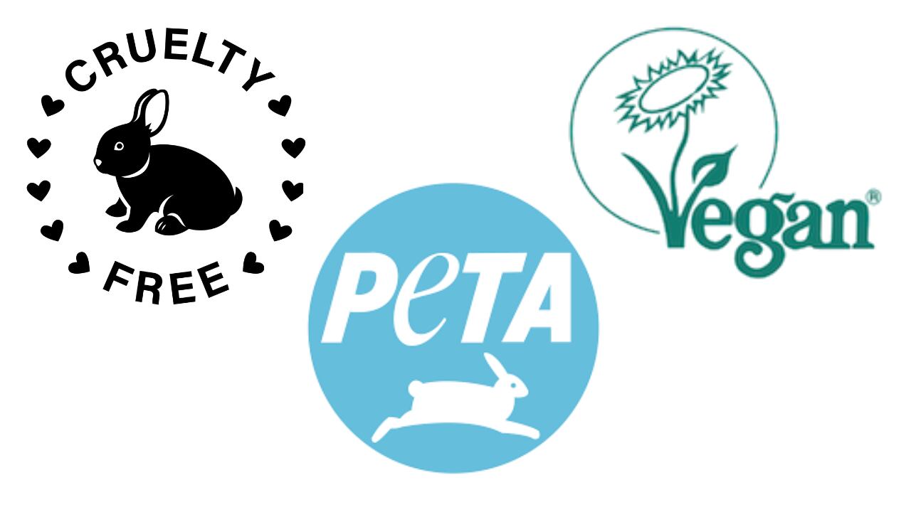 Estos son algunos de los logos que garantizan que un producto de maquillaje no es testeado en animales.