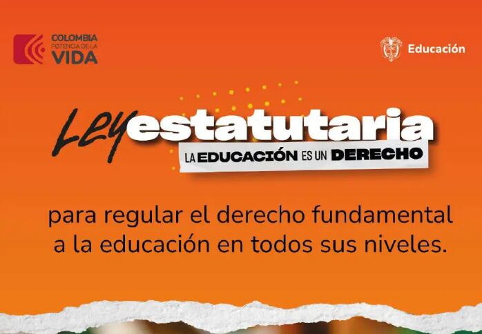 Reforma a la educación: Ley estatutaria, la educación es un derecho fundamental