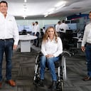 De Izquierda A Derecha, Vanessa Katerin Mogollón Portilla, Semillera, Departamento De Estrategia Y Optimización Con Socios (Vas); Felipe Bayón Pardo, Presidente De Ecopetrol; Paola Andrea Cardona Mora, Geóloga, Gerencia De Desarrollo Central (Vdp); Carlos Andrés Ceballos Chávez, Jefe Del Departamento De Proyectos (Epp) En El Cenit Ecopetrol.