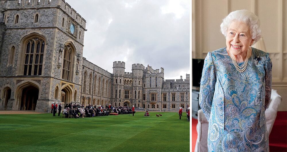 El castillo de Windsor es un palacio y residencia real situado en Windsor, en el condado de Berkshire, Reino Unido, notable por su antigua relación con la familia real británica y porque encarna casi un milenio de historia arquitectónica.