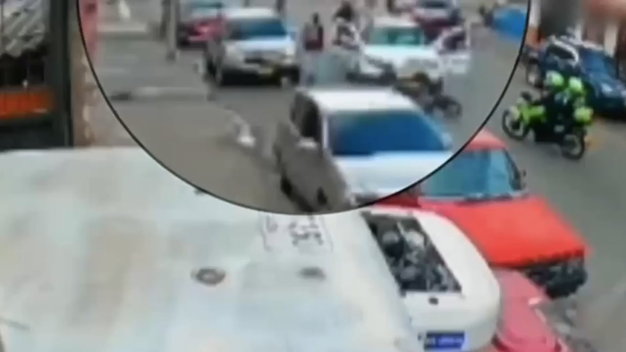 Balacera en el barrio Samper Mendoza.