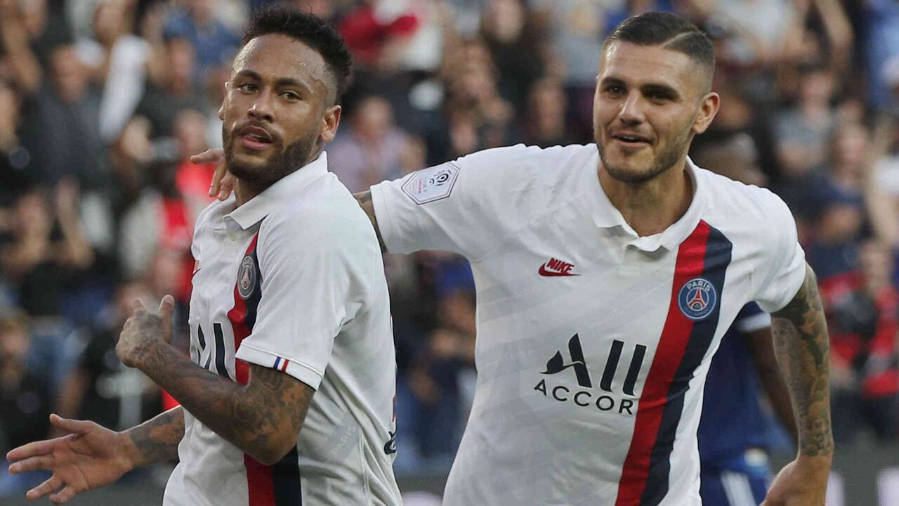 En este partido debutó el argentino Mauro Icardi con el PSG.