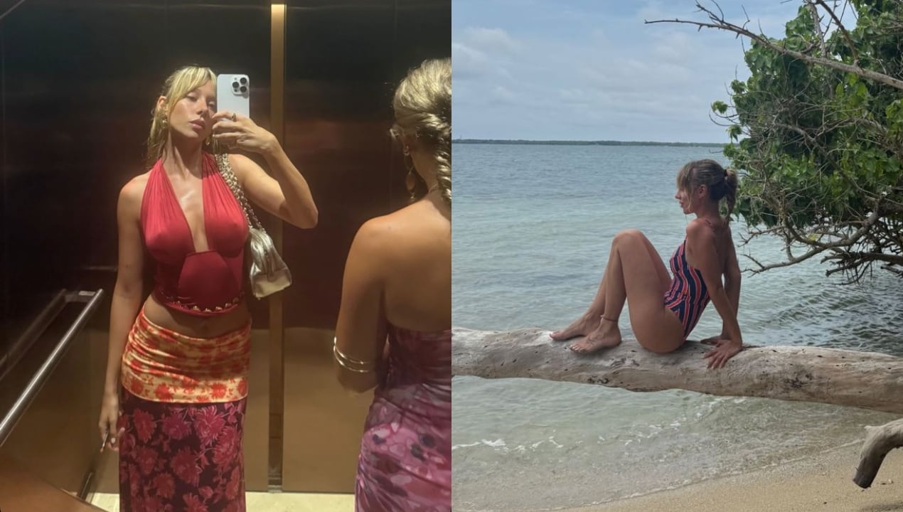 La actriz española Ester Expósito fue vista de nuevo en Colombia