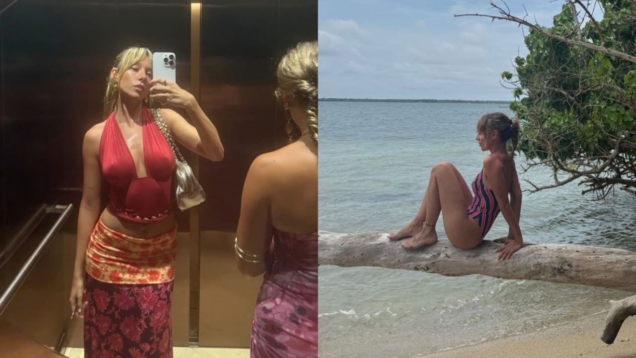 La actriz española Ester Expósito fue vista de nuevo en Colombia.