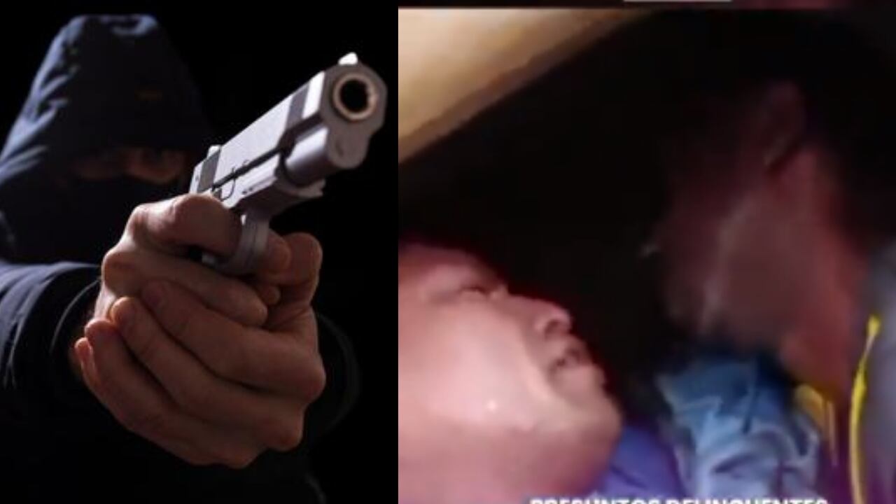 Ladrones obligados a besarse