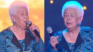 'Copito de nieve' fue una de las competidoras más fuertes de 'La voz senior'.