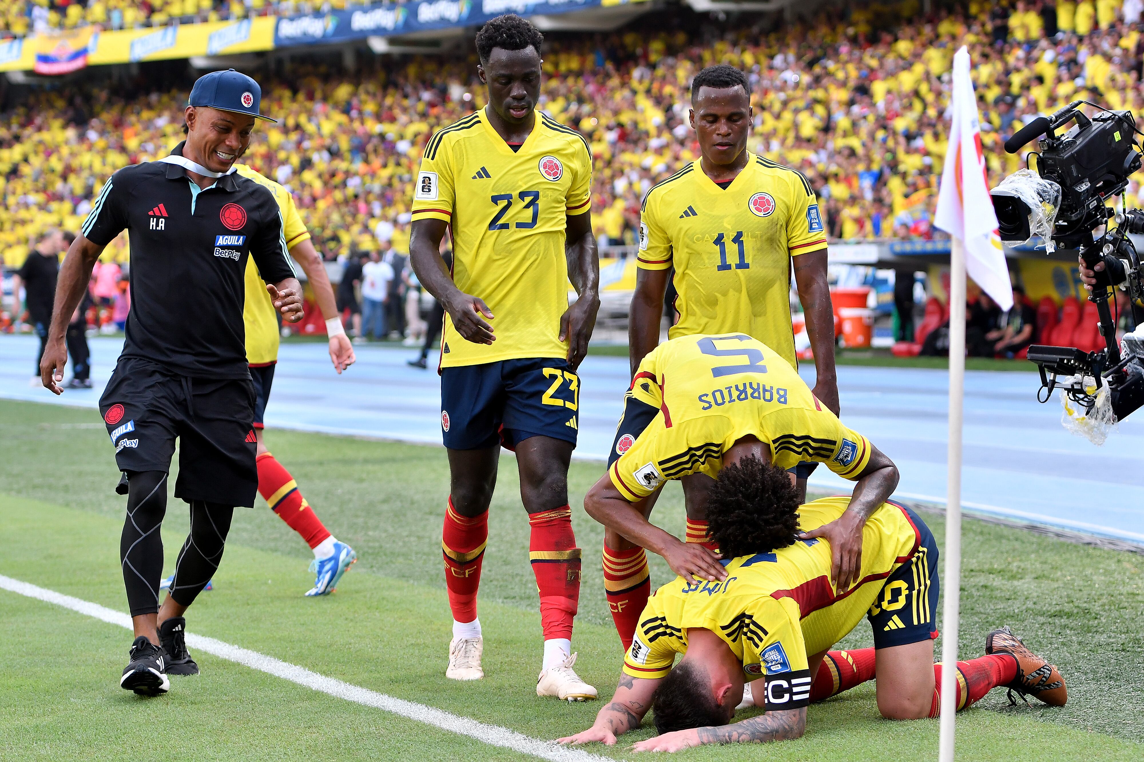James Rodríguez, volante de la Selección Colombia.