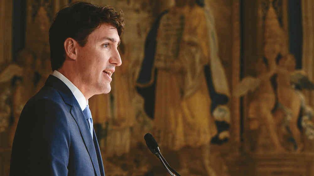Justin Trudeau, primer ministro canadiense.