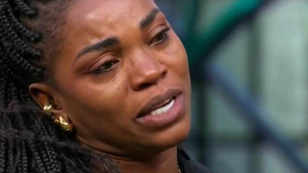 Caterine Ibarguen llora en MasterChef