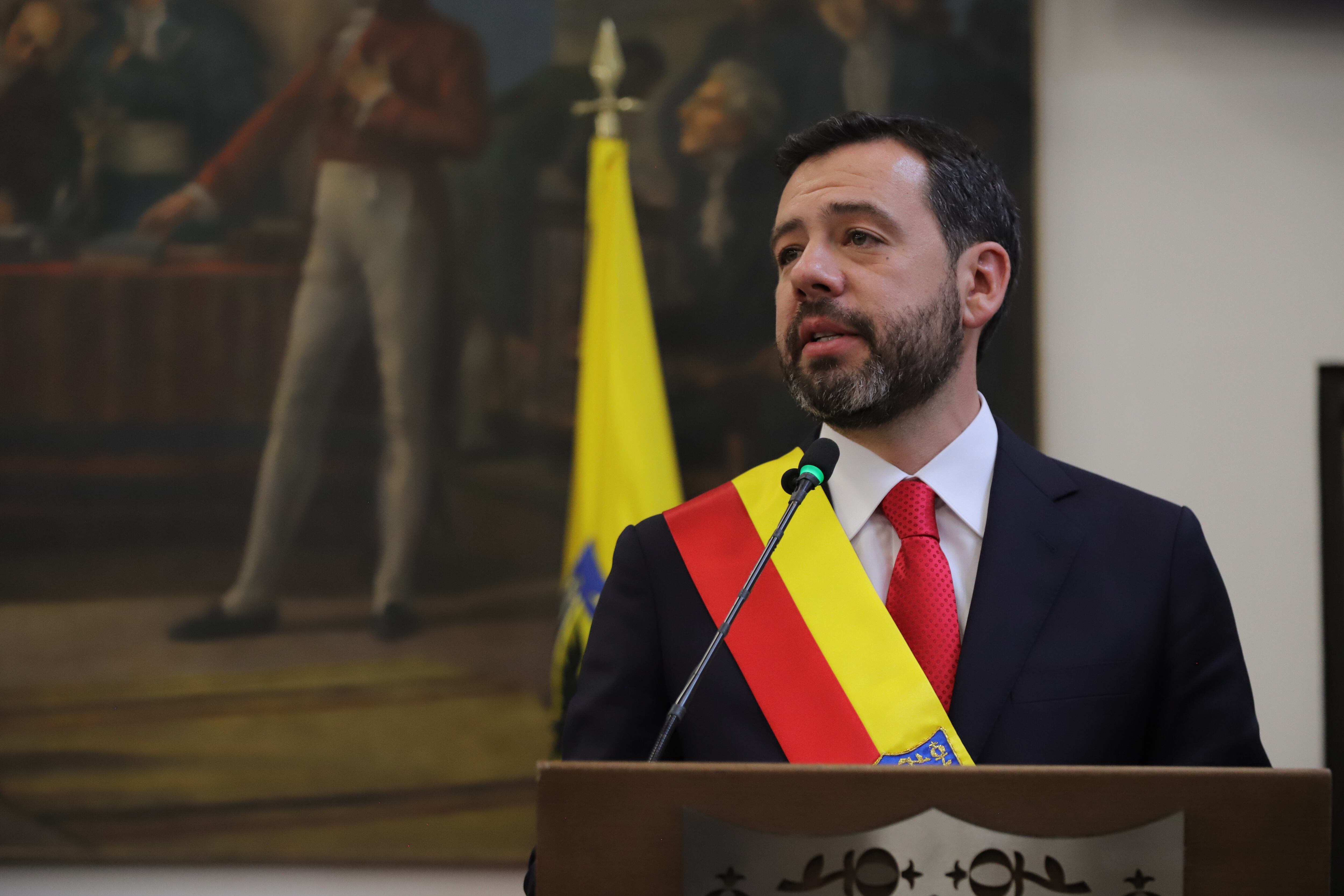 Instalación Concejo de Bogotá por el Alcalde Electo Carlos Fernando Galán