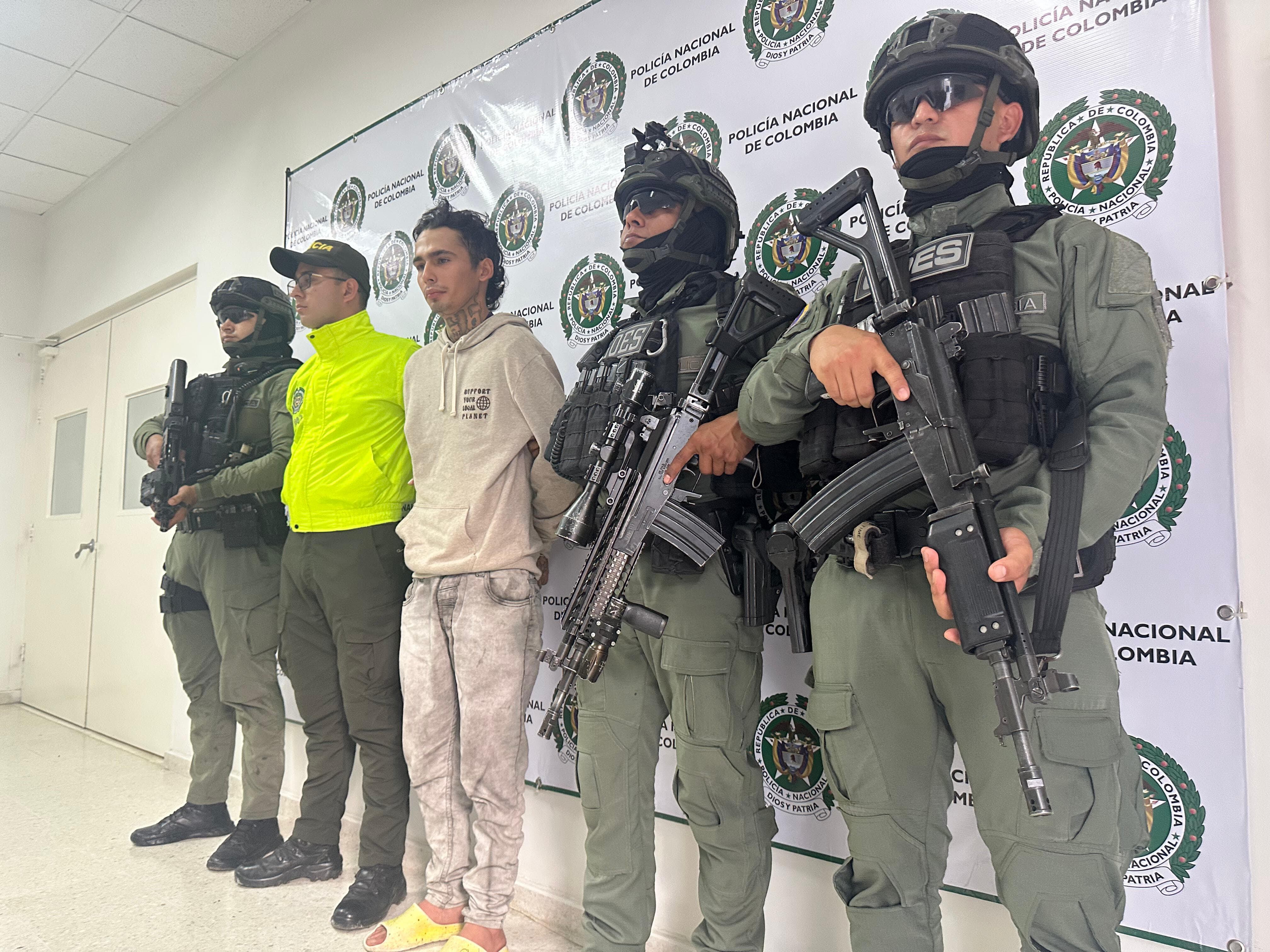 Las autoridades lograron capturar a Carlos Iván Sanabria Salazar, conocido en el mundo criminal por su alias “El Flaco” o “Veneco”.