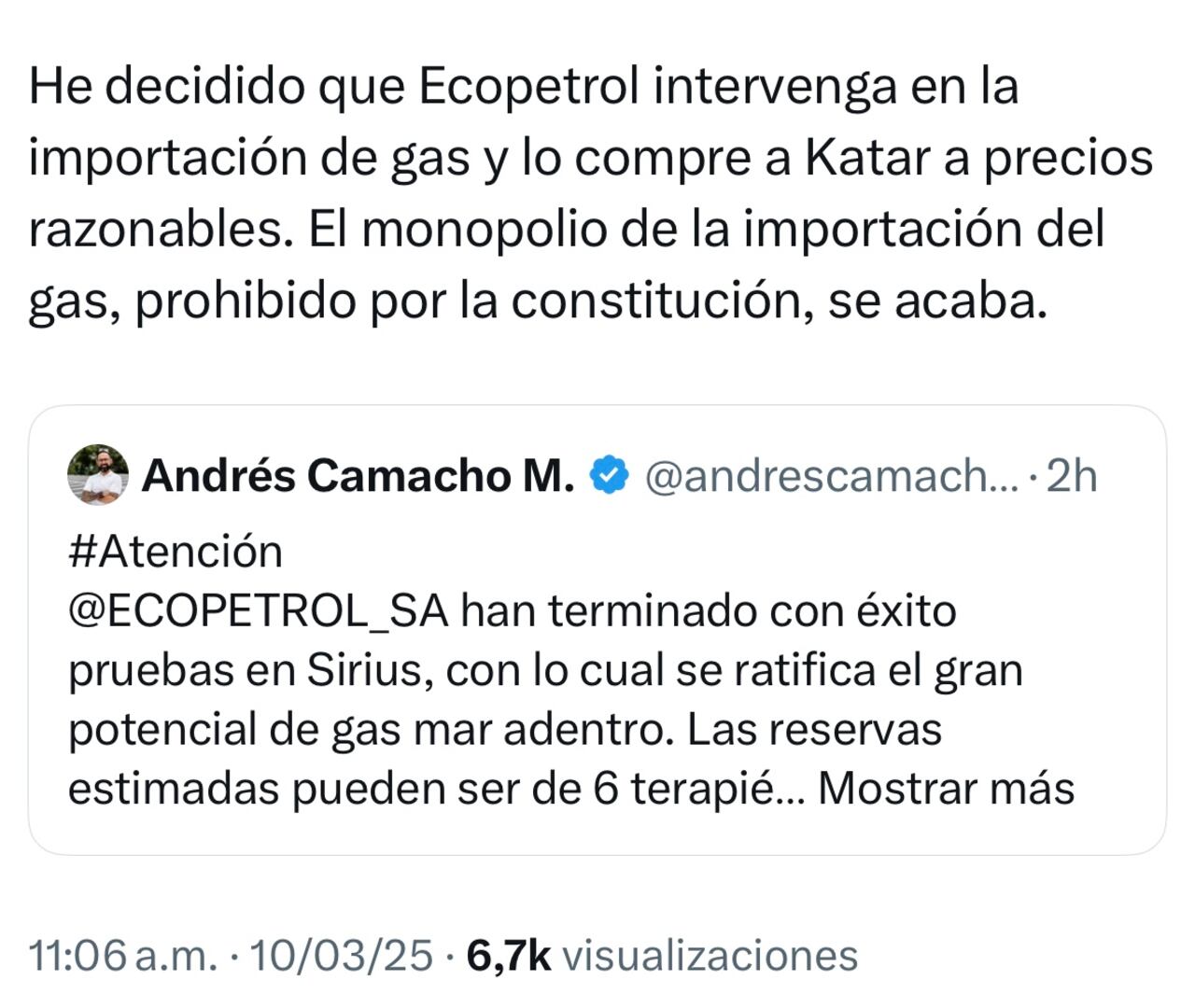 Trino Gustavo Petro