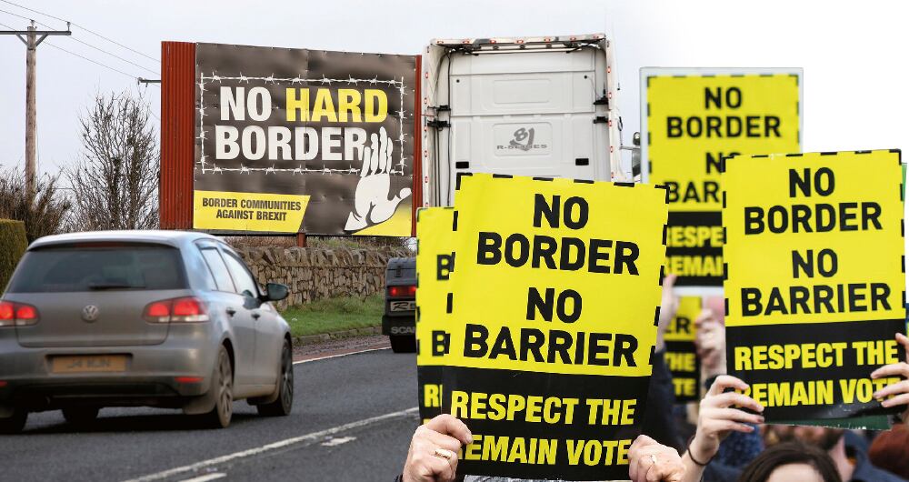 El proyecto de ley amenaza con echar por la borda uno de los pilares del Acuerdo de Viernes Santo de 1998, la eliminación de la frontera dura entre Irlanda del Norte y la República de Irlanda. 
