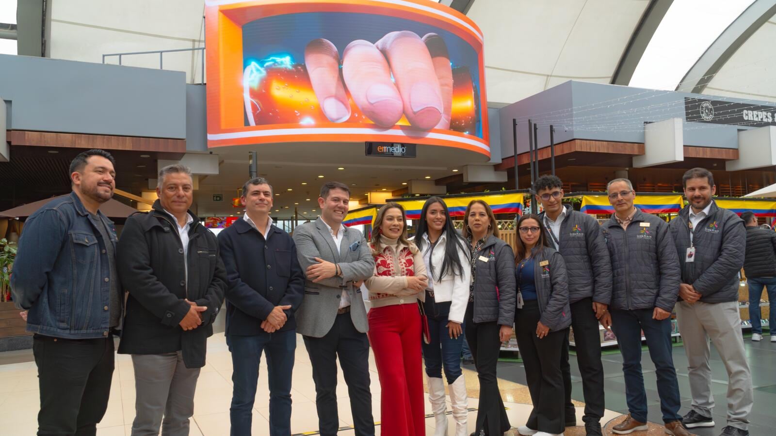 El desarrollo requirió de una inversión superior a los750 millones de pesos y de una estructura de casi una tonelada.