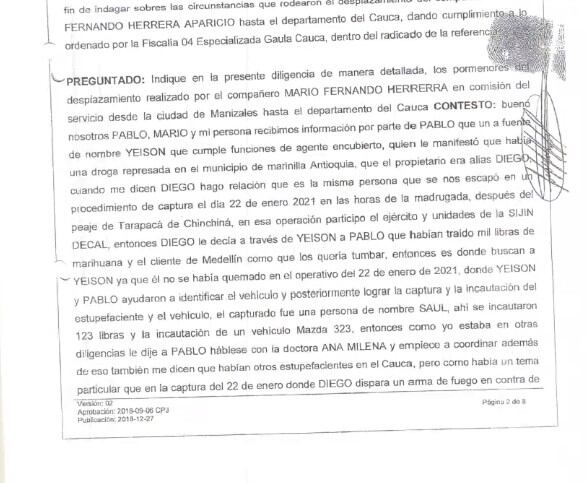 Fiscalía pide cárcel para Francisco Javier Martínez o Pacho Malo, el excoordinador del CTI en Buenaventura, capturado por corrupción
