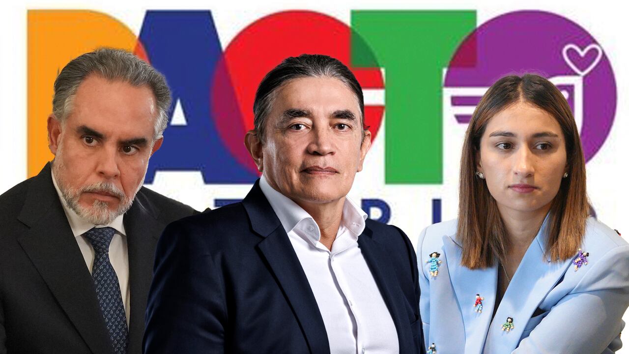 Armando Benedetti, Gustavo Bolívar y Laura Sarabia.